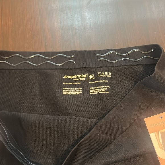Shapermint Essentials Fresh Control Mid Waist Shaper Bike Shorts Size 4XL - Picture 6 of 12